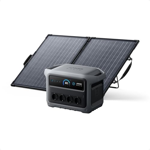 Anker SOLIX C1000 Gen 2 mit 100-W-Solarpanel
